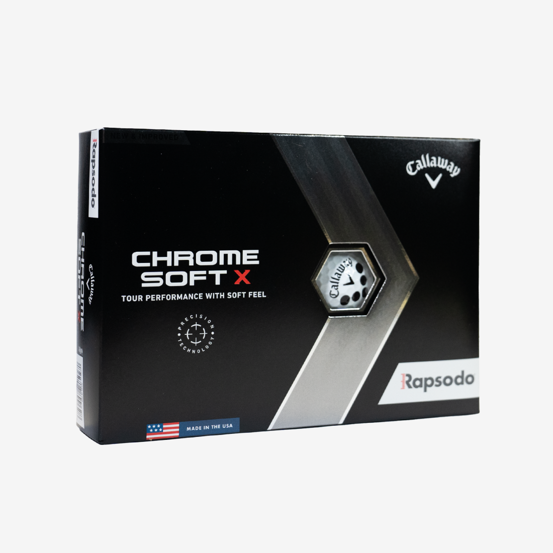 Callaway Rapsodo RPT Chrome SoftX 1.5ダース キャロウェイ® RPT™ Chrome Soft X® ゴルフボール – Rapsodo Japan